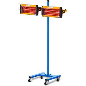 MSW Infrapunakuivain - 2200 W - 2 säteilijää IR-DRYER2000.2 MSW Infrapunakuivain - 2200 W - 2 säteilijää IR-DRYER2000.2