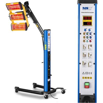 MSW Infrapunakuivain - 3300 W - 3 säteilijää - pulssi IR-DRYER3000.1 MSW Infrapunakuivain - 3300 W - 3 säteilijää - pulssi IR-DRYER3000.1