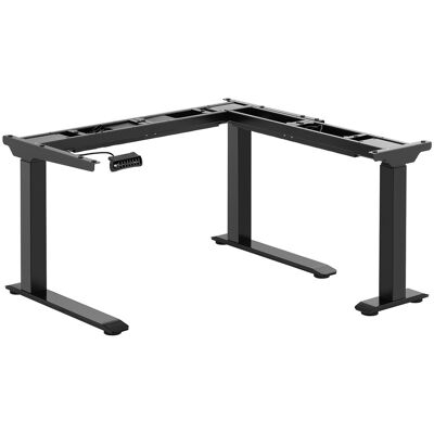 Fromm & Starck Korkeussäädettävän kulmapöydän runko - korkeus: 60 - 125 cm - leveys: 110 - 190 cm (vasen) / 90 - 150 cm (oikea) - kulma 90° - 150 kg STAR_ATFE_11 Fromm & Starck Korkeussäädettävän kulmapöydän runko - korkeus: 60 - 125 cm - leveys: 110 - 190 cm (vasen) / 90 - 150 cm (oikea) - kulma 90° - 150 kg STAR_ATFE_11