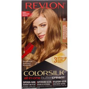 Revlon Luxurious Colorsilk Buttercream Hair Color 126.8ml - 80/73N Medium Natural Blonde