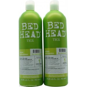 Tigi Duo Pack Bed Head Urban Antidotes Re-Energize 750ml Shampoo + 750ml Hoitoaine