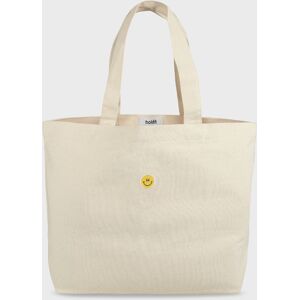 Holdit Smiley Tote Bag Light Beige One Size unisex