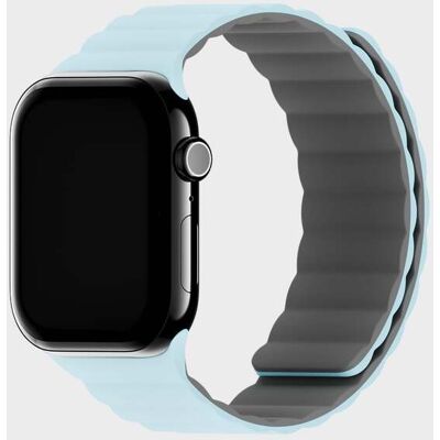 Holdit Watch Band Silicone Magnet Mineral Blue/Gray 38/40/41/42 mm unisex Holdit Watch Band Silicone Magnet Mineral Blue/Gray 38/40/41/42 mm unisex