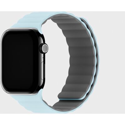 Holdit Watch Band Silicone Magnet Mineral Blue/Gray 42/44/45/46/49 mm unisex Holdit Watch Band Silicone Magnet Mineral Blue/Gray 42/44/45/46/49 mm unisex
