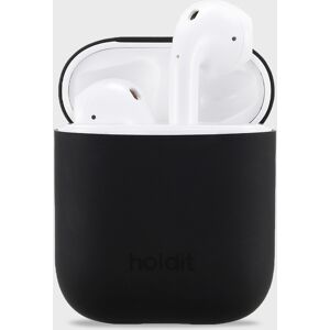 Holdit Silicone Case AirPods Black AirPods 1&2 unisex