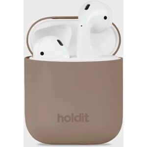 Holdit Silicone Case AirPods Mocha Brown AirPods 1&2 unisex