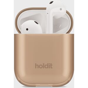 Holdit AirPods Case Seethru Dark Brown AirPods 1&2 unisex