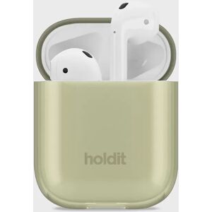 Holdit AirPods Case Seethru Khaki Green AirPods 1&2 unisex