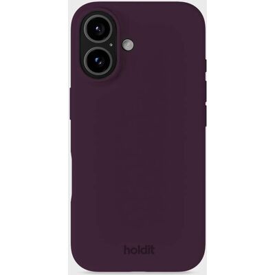 Holdit Phone Case Silicone Deep Plum iPhone 16 unisex Holdit Phone Case Silicone Deep Plum iPhone 16 unisex
