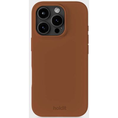 Holdit Phone Case Silicone Almond Brown iPhone 16 Pro unisex Holdit Phone Case Silicone Almond Brown iPhone 16 Pro unisex
