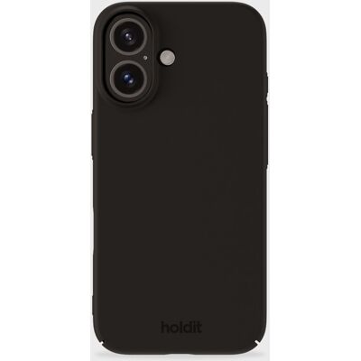 Holdit iPhone 16 Plus Ohut Musta Kuori Holdit iPhone 16 Plus Ohut Musta Kuori