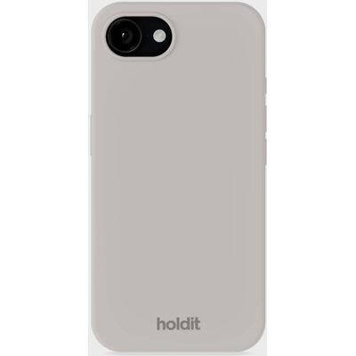 Holdit Phone Case Silicone Wool Gray iPhone 16e unisex Holdit Phone Case Silicone Wool Gray iPhone 16e unisex