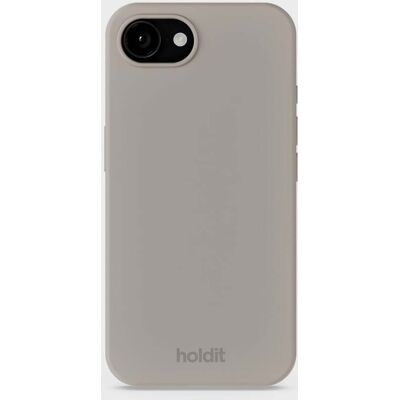 Holdit iPhone 16e Pehmeä kosketus silikonikasus - Taupe Holdit iPhone 16e Pehmeä kosketus silikonikasus - Taupe