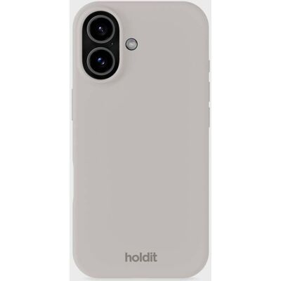 Holdit Phone Case Silicone Wool Gray iPhone 17 unisex Holdit Phone Case Silicone Wool Gray iPhone 17 unisex