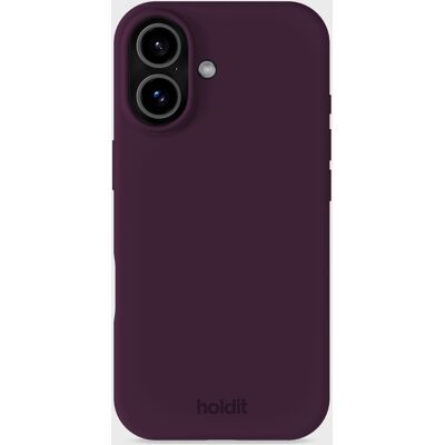 Holdit Phone Case Silicone Deep Plum iPhone 17 unisex Holdit Phone Case Silicone Deep Plum iPhone 17 unisex