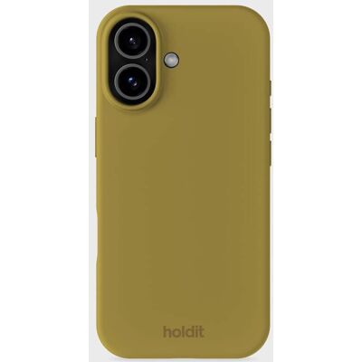 Holdit Phone Case Silicone Warm Olive iPhone 17 unisex Holdit Phone Case Silicone Warm Olive iPhone 17 unisex