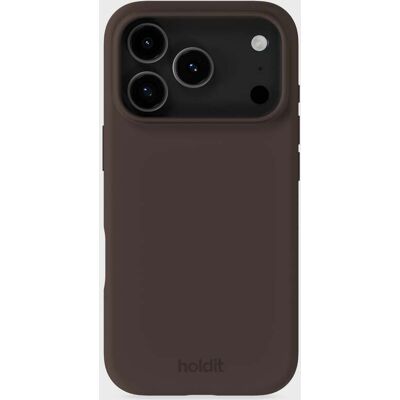Holdit Phone Case Silicone Chocolate iPhone 17 Pro unisex Holdit Phone Case Silicone Chocolate iPhone 17 Pro unisex