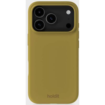 Holdit Phone Case Silicone Warm Olive iPhone 17 Pro Max unisex Holdit Phone Case Silicone Warm Olive iPhone 17 Pro Max unisex