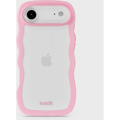 Holdit Phone Case Wavy Pink/Transparent iPhone Air unisex Holdit Phone Case Wavy Pink/Transparent iPhone Air unisex