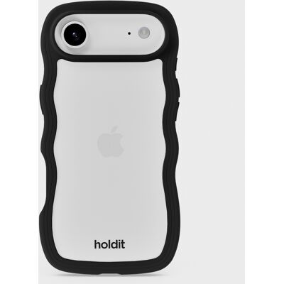 Holdit Phone Case Wavy Black/Transparent iPhone Air unisex Holdit Phone Case Wavy Black/Transparent iPhone Air unisex