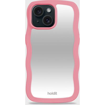 Holdit Wavy Case Rouge Pink/Mirror iPhone 13 unisex Holdit Wavy Case Rouge Pink/Mirror iPhone 13 unisex