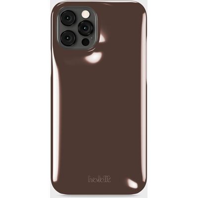 Holdit Phone Case Puffy Chocolate iPhone 12 unisex Holdit Phone Case Puffy Chocolate iPhone 12 unisex