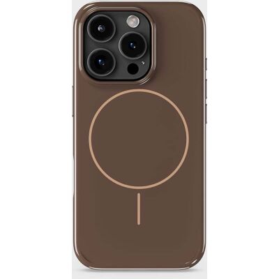Holdit Phone Case Mono Chocolate/Beige iPhone 16 Pro unisex Holdit Phone Case Mono Chocolate/Beige iPhone 16 Pro unisex