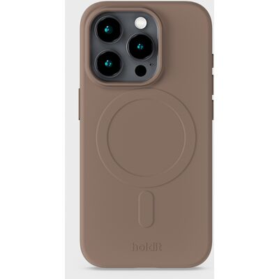 Holdit Phone Case Soft Magsafe Compatible Mocha Brown iPhone 15 Pro unisex Holdit Phone Case Soft Magsafe Compatible Mocha Brown iPhone 15 Pro unisex