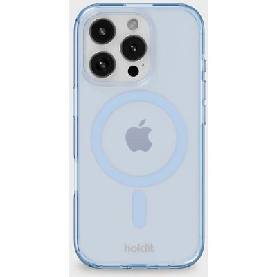 Holdit Phone Case Transparent Magsafe Compatible Mineral Blue iPhone 16 Pro unisex Holdit Phone Case Transparent Magsafe Compatible Mineral Blue iPhone 16 Pro unisex