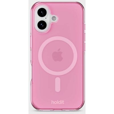 Holdit Phone Case Transparent Magsafe Compatible Pink iPhone 17 unisex Holdit Phone Case Transparent Magsafe Compatible Pink iPhone 17 unisex