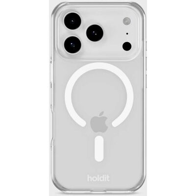 Holdit Phone Case Transparent Magsafe Compatible White/Transparent iPhone 17 Pro unisex Holdit Phone Case Transparent Magsafe Compatible White/Transparent iPhone 17 Pro unisex