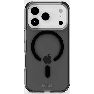 Holdit Phone Case Transparent Magsafe Compatible Black iPhone 17 Pro unisex Holdit Phone Case Transparent Magsafe Compatible Black iPhone 17 Pro unisex