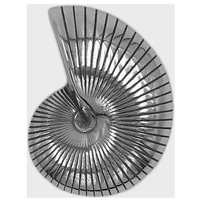 Holdit Stainless Steel Shell Metal Sticker unisex Holdit Stainless Steel Shell Metal Sticker unisex
