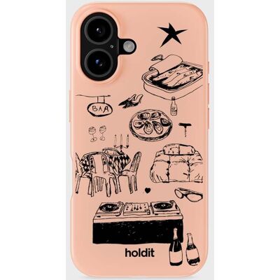 Holdit Phone Case Graphic MagSafe Compatible Bare Pink iPhone 16 unisex Holdit Phone Case Graphic MagSafe Compatible Bare Pink iPhone 16 unisex