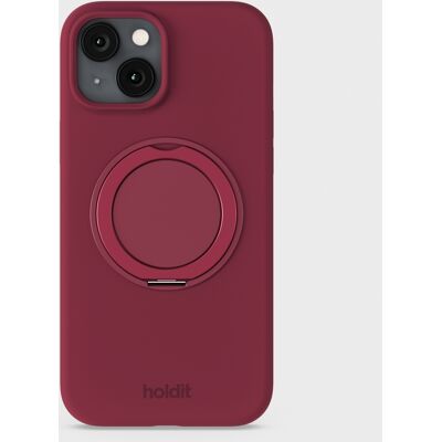 Holdit Silicone Stand Case Red Velvet iPhone 13 unisex Holdit Silicone Stand Case Red Velvet iPhone 13 unisex