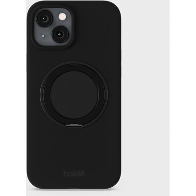 Holdit Silicone Stand Case Black iPhone 13 unisex Holdit Silicone Stand Case Black iPhone 13 unisex