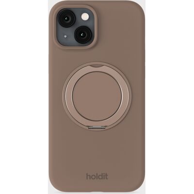 Holdit Silicone Stand Case Mocha Brown iPhone 13 unisex Holdit Silicone Stand Case Mocha Brown iPhone 13 unisex