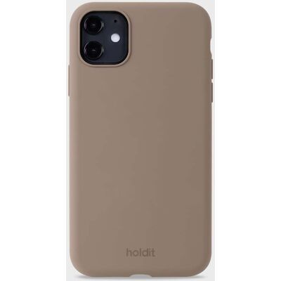 Holdit iPhone 11/XR silikonisuoja - Mocha Brown - Ohut istuvuus Holdit iPhone 11/XR silikonisuoja - Mocha Brown - Ohut istuvuus