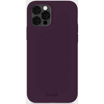 Holdit Phone Case Silicone Deep Plum iPhone 12 unisex Holdit Phone Case Silicone Deep Plum iPhone 12 unisex