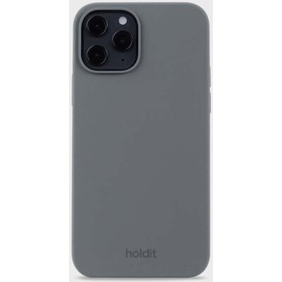 Holdit Space Gray silikonisuoja iPhone 12/12Pro - Teknisiä lisävarusteita Holdit Space Gray silikonisuoja iPhone 12/12Pro - Teknisiä lisävarusteita