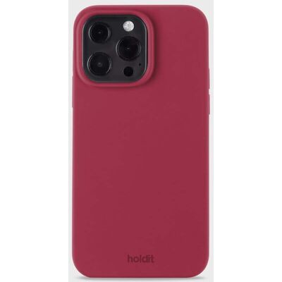 Holdit Punainen Samettinen Silikonikuori iPhone 13 Pro Holdit Punainen Samettinen Silikonikuori iPhone 13 Pro