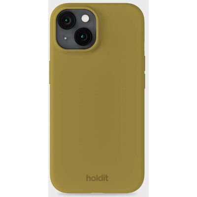 Holdit Phone Case Silicone Warm Olive iPhone 13 unisex Holdit Phone Case Silicone Warm Olive iPhone 13 unisex