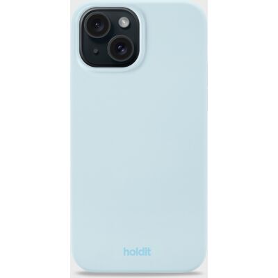 Holdit iPhone 15 Mineral Blue Silikoni Kotelo - Matkapuhelinvarusteet Holdit iPhone 15 Mineral Blue Silikoni Kotelo - Matkapuhelinvarusteet