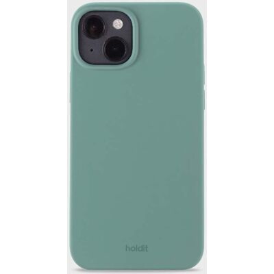 Holdit silikonikuori iPhone 15 Plus - Älypuhelimen Kuori, Sammalenvihreä Holdit silikonikuori iPhone 15 Plus - Älypuhelimen Kuori, Sammalenvihreä