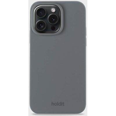 Holdit Phone Case Silicone Space Gray iPhone 15 Pro unisex Holdit Phone Case Silicone Space Gray iPhone 15 Pro unisex
