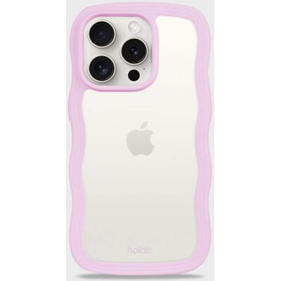 Holdit Phone Case Wavy Lilac/Transparent iPhone 14 Pro unisex Holdit Phone Case Wavy Lilac/Transparent iPhone 14 Pro unisex