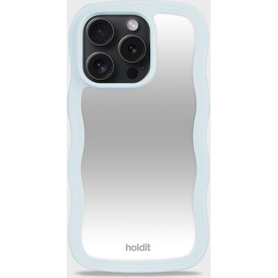 Holdit iPhone 14 Pro Mineral Blue Aaltoileva Kuori - Puhelimen Kuori Holdit iPhone 14 Pro Mineral Blue Aaltoileva Kuori - Puhelimen Kuori