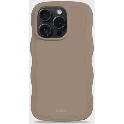 Holdit aaltoileva suoja iPhone 14 Pro Max - Mokka ruskea Holdit aaltoileva suoja iPhone 14 Pro Max - Mokka ruskea