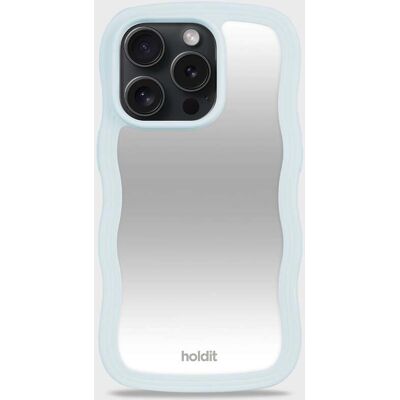 Holdit - Wavy Case - Mineral Blue/Mirror - Puhelimen suojus Holdit - Wavy Case - Mineral Blue/Mirror - Puhelimen suojus
