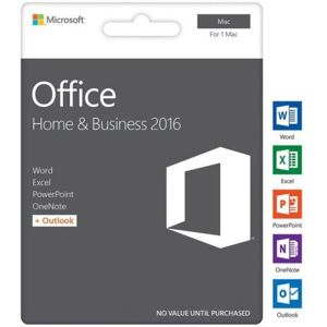 Microsoft Office 2016 Home & Business MAC